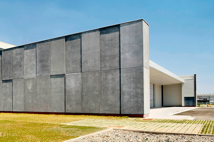 fachada de hormigón arquitectónico
