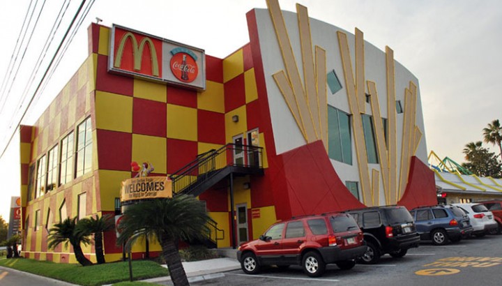 fachadas originales de mcdonald