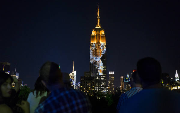 Fachada del empire state