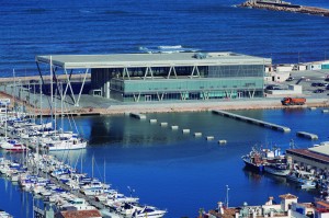 Terminal de Denia, en vidrio termodinámico.