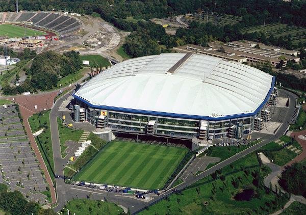 Cubierta del estadio de fútbol Veltins-Arena