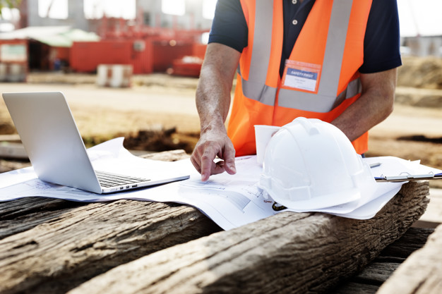 seguridad para trabajar con una fachada